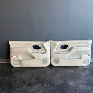 set of tan 95-99 Chevy OBS front door panel