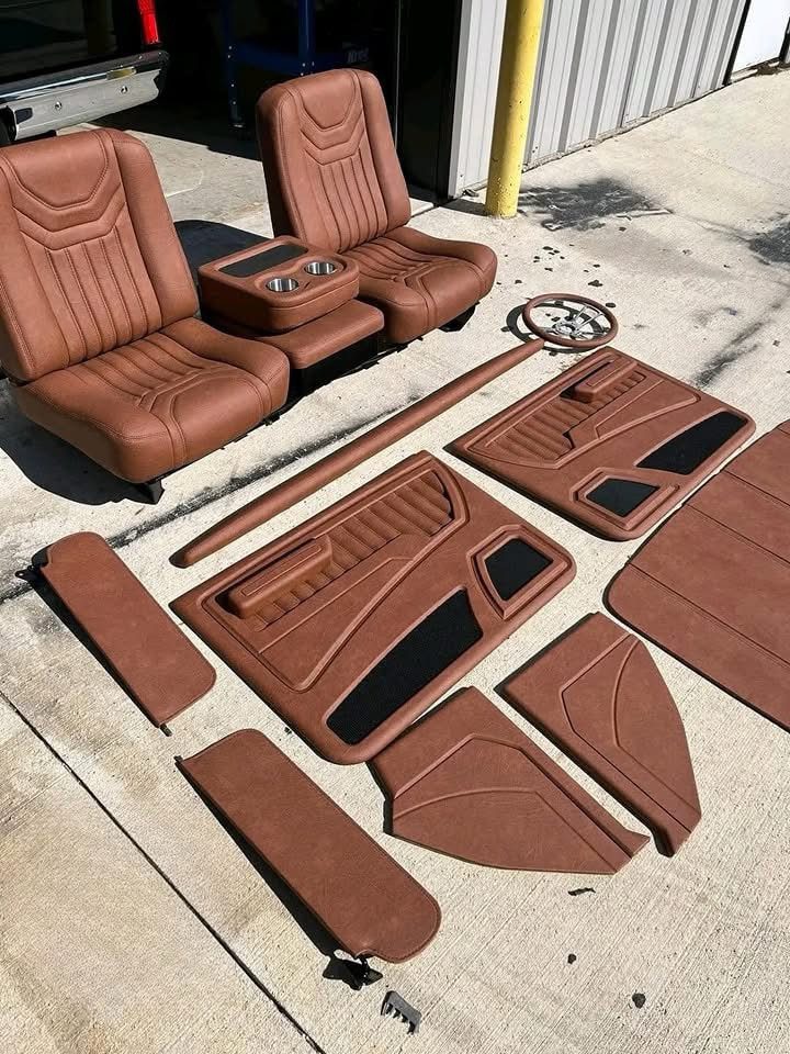 Top quality brown interior c10/chevy - Image 3