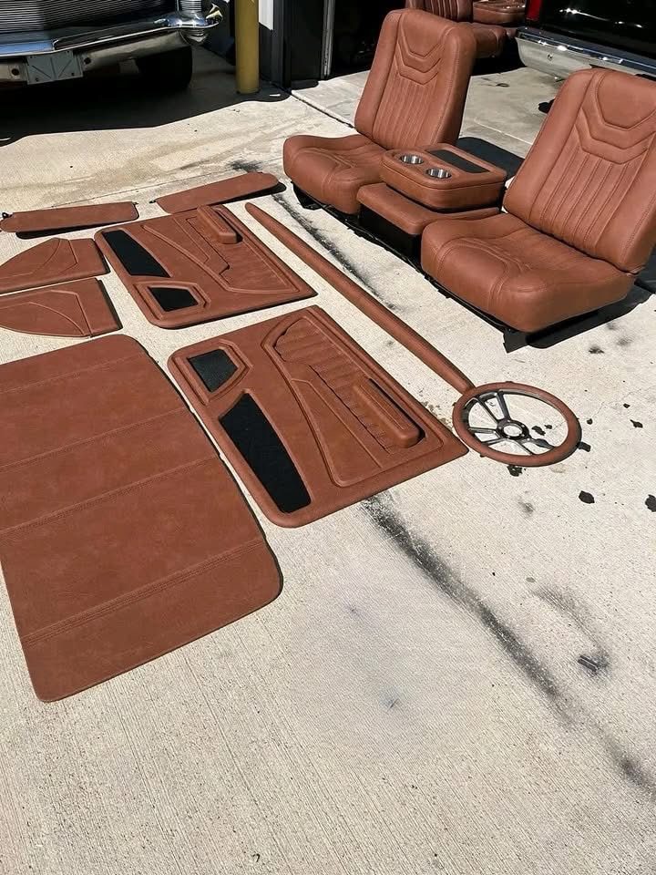 Top quality brown interior c10/chevy