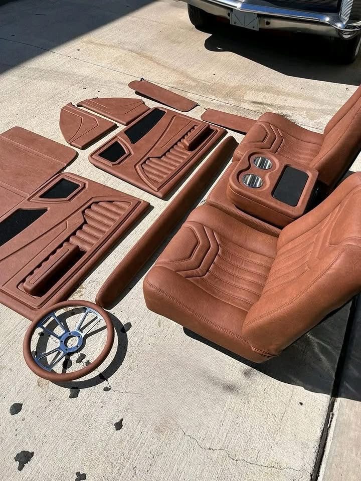 Top quality brown interior c10/chevy - Image 2