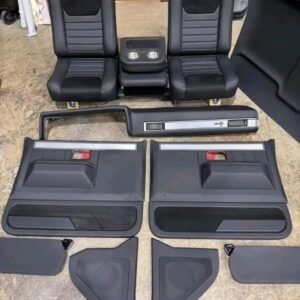 Black C10 Squarebody Interior