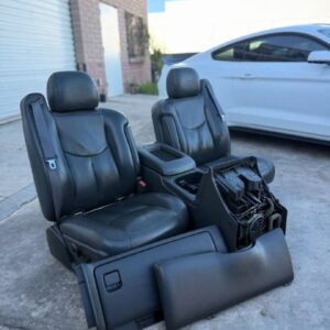 2003–2007 Silverado/Sierra Charcoal Grey Leather Seats with Console