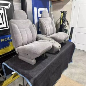 1995–1998 OBS Grey Bucket Seats with Center Console
